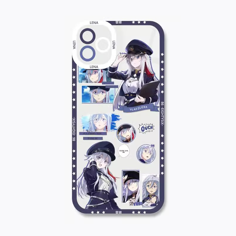 86不存在的戰區蕾娜辛耶天使眼透明防摔軟殼