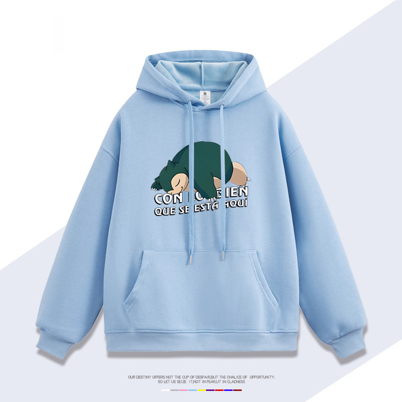 寶可夢新款 2025秋冬新款 親子情侶男女連帽衛衣