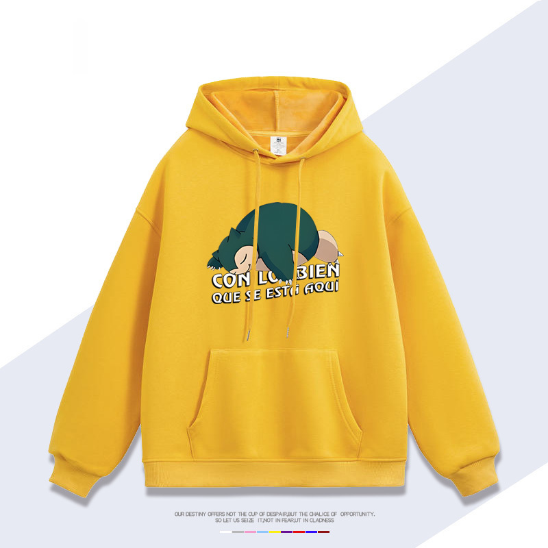 寶可夢新款 2025秋冬新款 親子情侶男女連帽衛衣