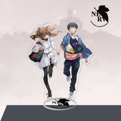 福音EVA綾波麗立牌動漫周邊亞克力鑰匙扣明日香真希波碇真嗣渚薰掛飾【單買三件起送】