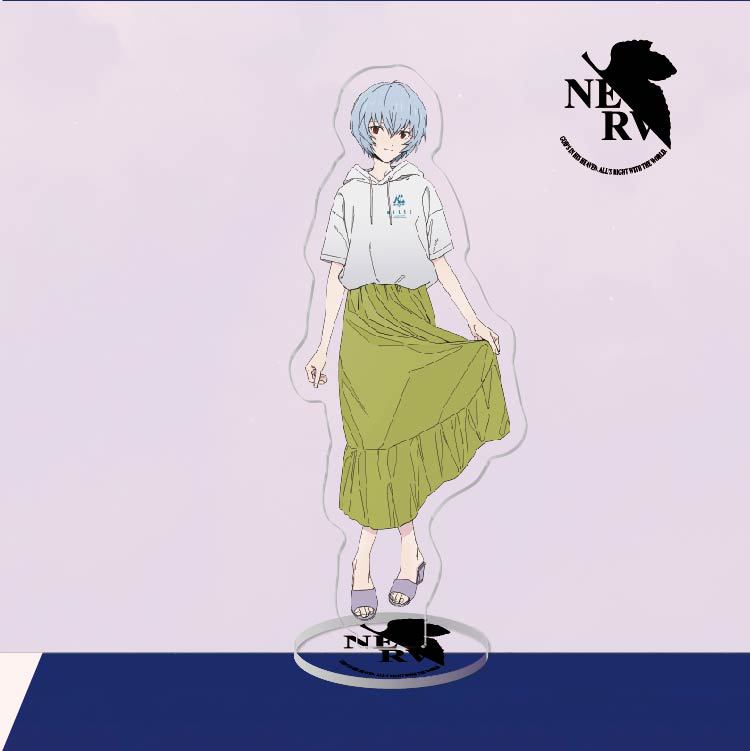 福音EVA綾波麗立牌動漫周邊亞克力鑰匙扣明日香真希波碇真嗣渚薰掛飾【單買三件起送】