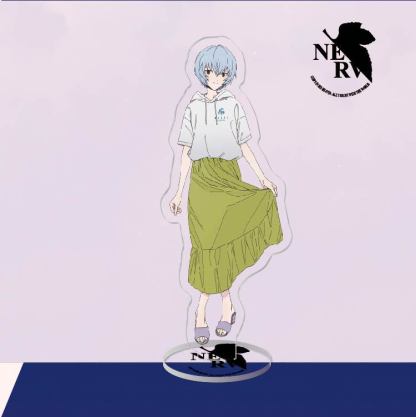 福音EVA綾波麗立牌動漫周邊亞克力鑰匙扣明日香真希波碇真嗣渚薰掛飾【單買三件起送】