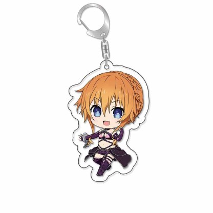 約會大作戰時崎狂三五河琴裏夜刀神天香四糸乃二亞亞力克鑰匙扣 掛飾【單買三件起送】