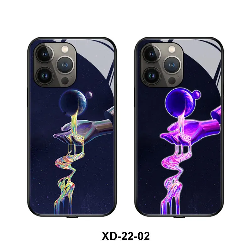 賽博朋克來電閃智能發光手機殼