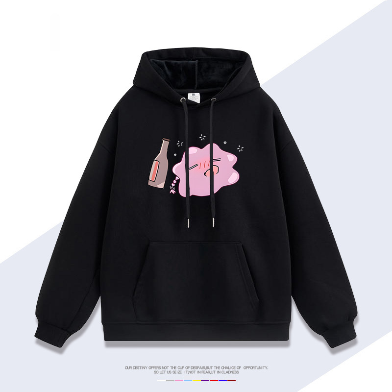 孤獨搖滾 廣井菊裏 聯名衛衣2025秋冬新款 親子情侶裝連帽衛衣