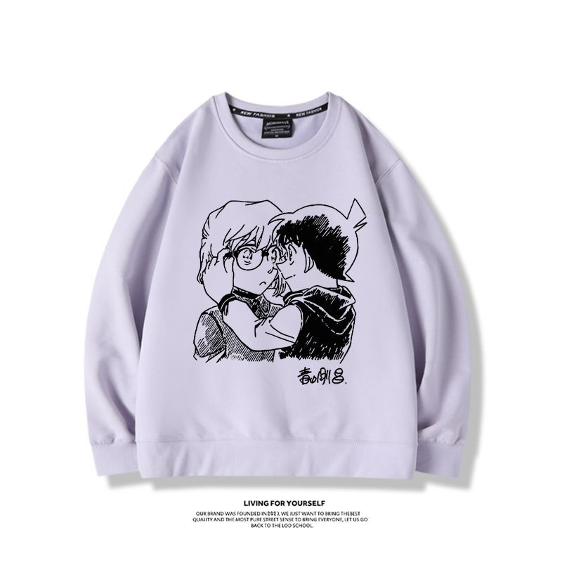 名偵探柯南2024親子情侶裝 圓領長袖