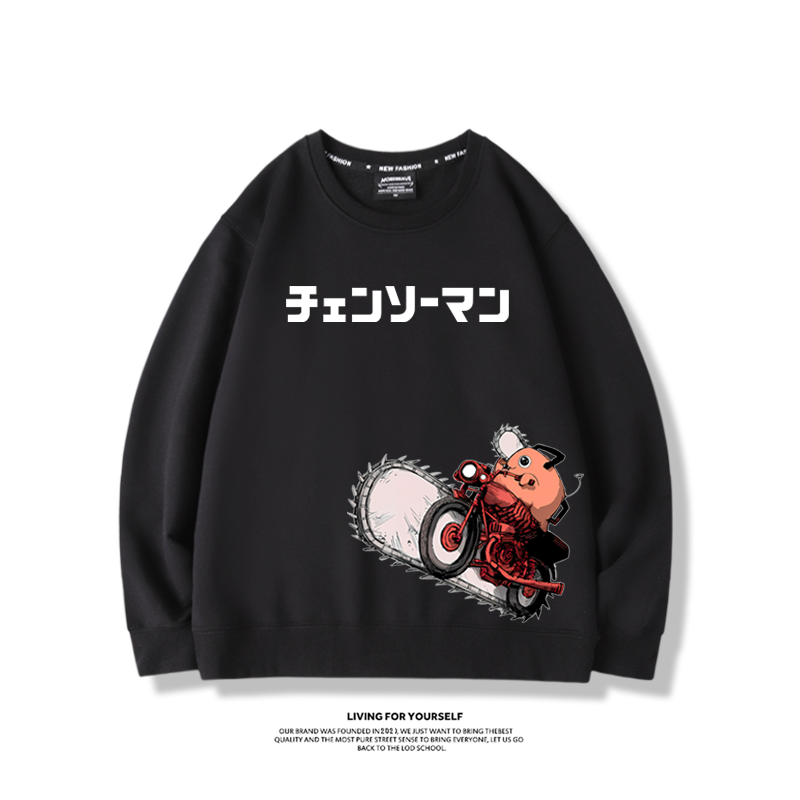 鏈鋸人波奇塔2023親子情侶裝 圓領長袖