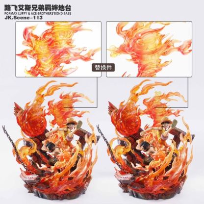 【預購】Jacksdo POPMAX魯夫艾斯兄弟羈絆地臺（不含人物）