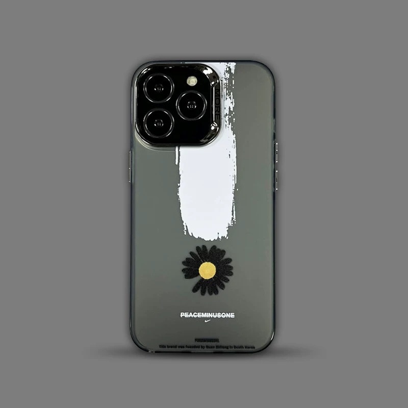 權志龍GD 彩銀線條漸變防摔手機殼