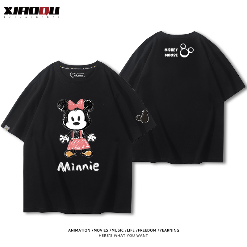 迪士尼米老鼠 2024親子情侶裝 圓領長袖