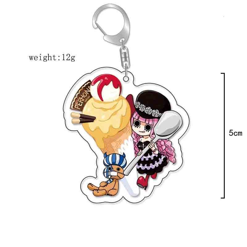 航海王草帽路飛索隆喬巴羅賓亞力克鑰匙扣掛飾【單買三件起送】