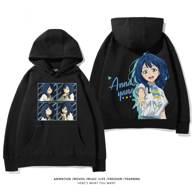 敗犬女主也太多了聯名衛衣2024秋冬新款親子情侶裝薄絨款連帽衛衣