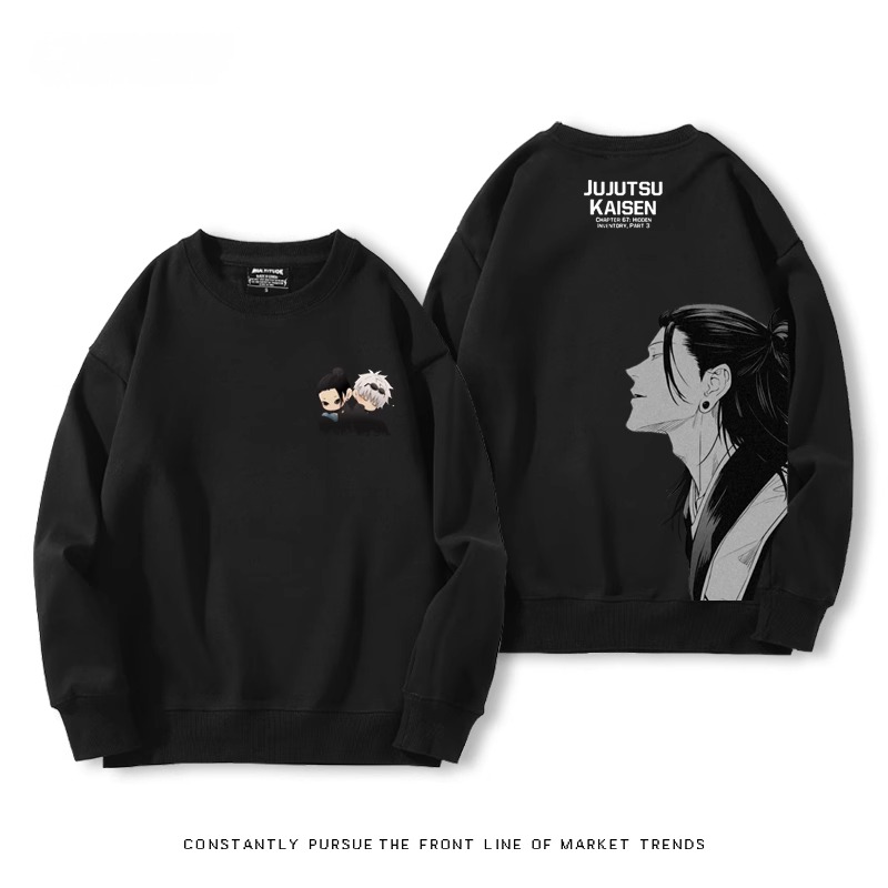 【預售2.25號發貨】鏈鋸人聯名衛衣2024秋冬新款親子情侶裝薄絨款連帽衛衣