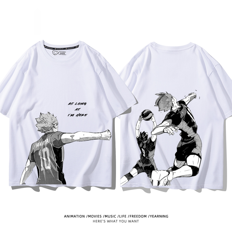 排球少年 2024親子情侶男女同款 純棉T恤