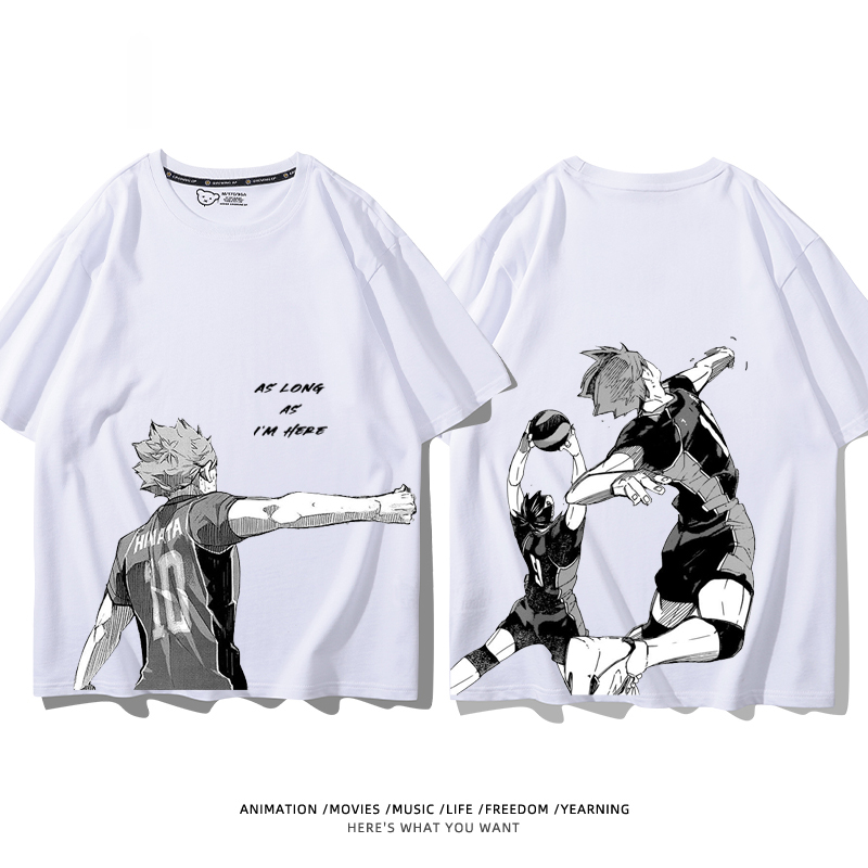 排球少年 2024親子情侶男女同款 純棉T恤