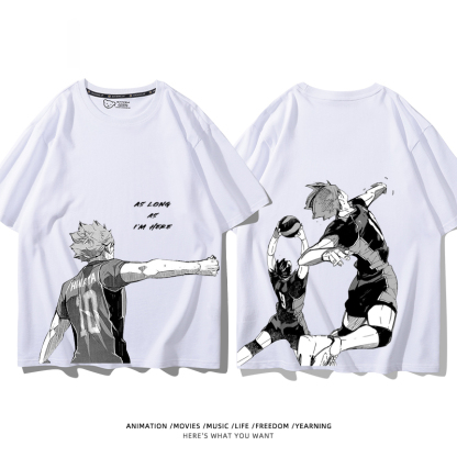 排球少年 2024親子情侶男女同款 純棉T恤