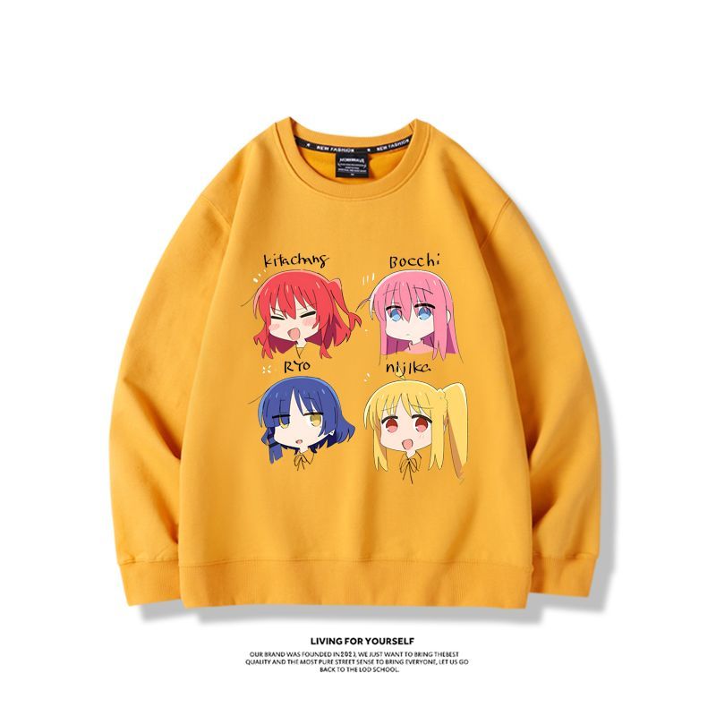 孤獨搖滾2023親子情侶裝 圓領長袖