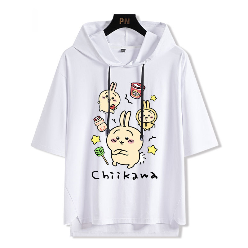 chiikawa 連帽短袖T恤