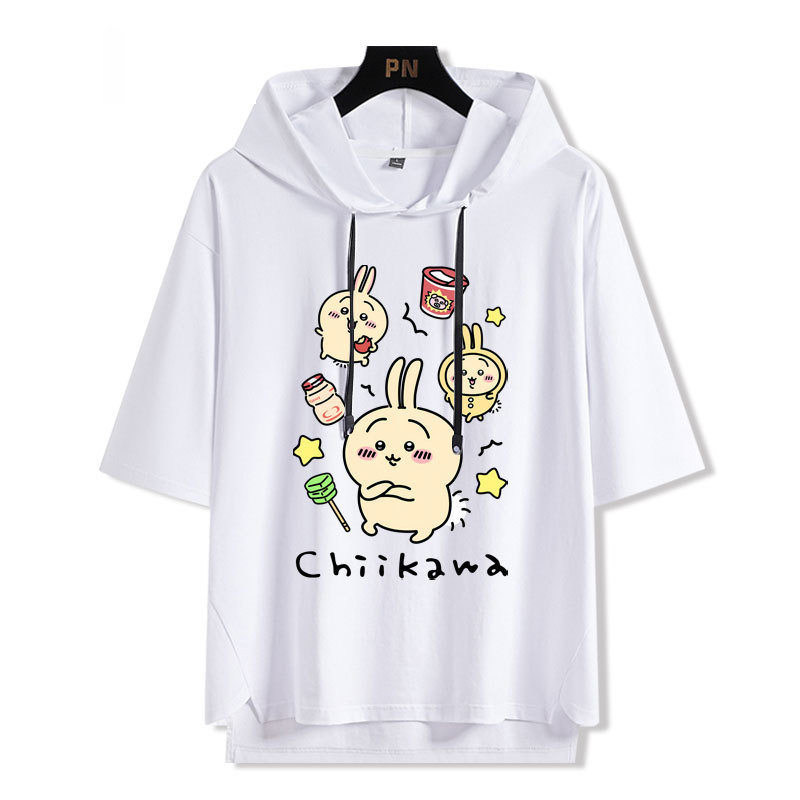 chiikawa 連帽短袖T恤