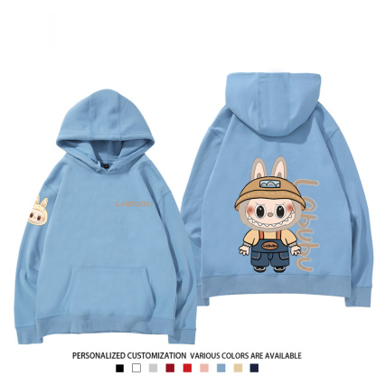 labubu新款 寬鬆百搭 秋冬款 寬鬆連帽衛衣