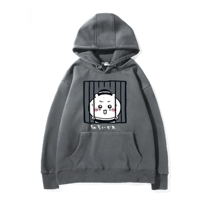 chiikawa 2024秋冬新款親子情侶裝薄絨款連帽衛衣