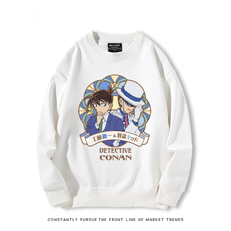 名偵探柯南 聯名2024親子情侶裝 圓領長袖