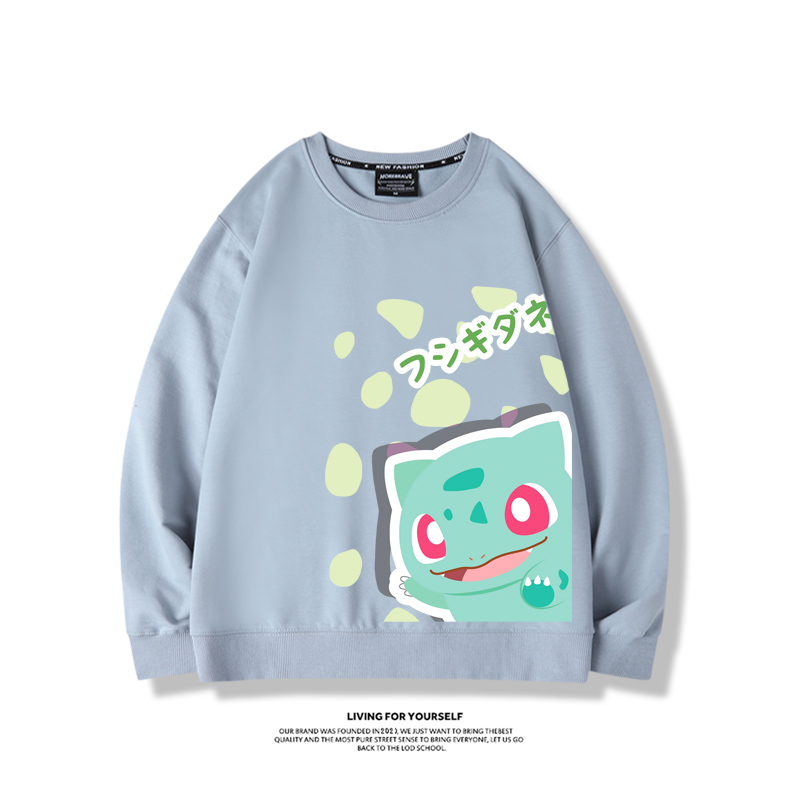 寶可夢2023親子情侶裝 圓領長袖