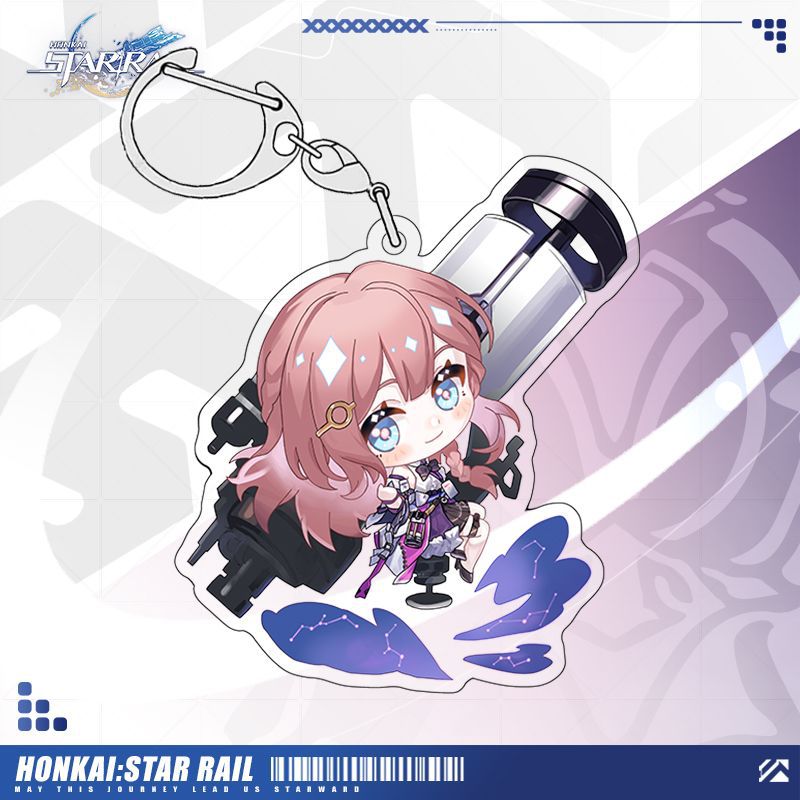 崩壞星穹鐵道愛莉希雅彥卿希露瓦景元白露姬子亞克力鑰匙扣掛飾【單買三件起送】