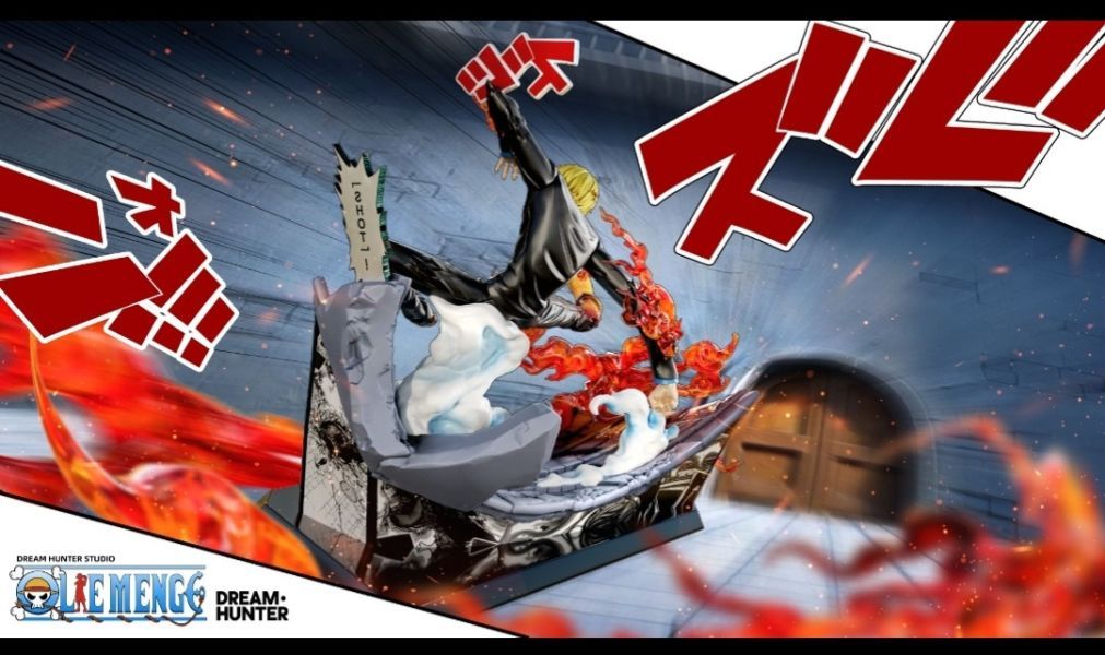 【預購】獵夢工作室《海賊王》死鬥系列 002-羅羅諾亞·索隆 003-香吉士