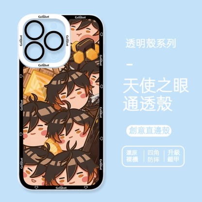 蘋果 系列原神天使眼透明防摔軟殼