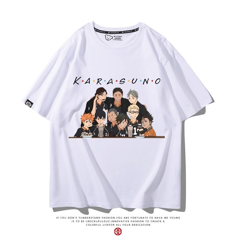 排球少年 2024親子情侶男女同款 純棉T恤