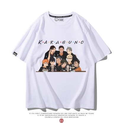 排球少年 2024親子情侶男女同款 純棉T恤