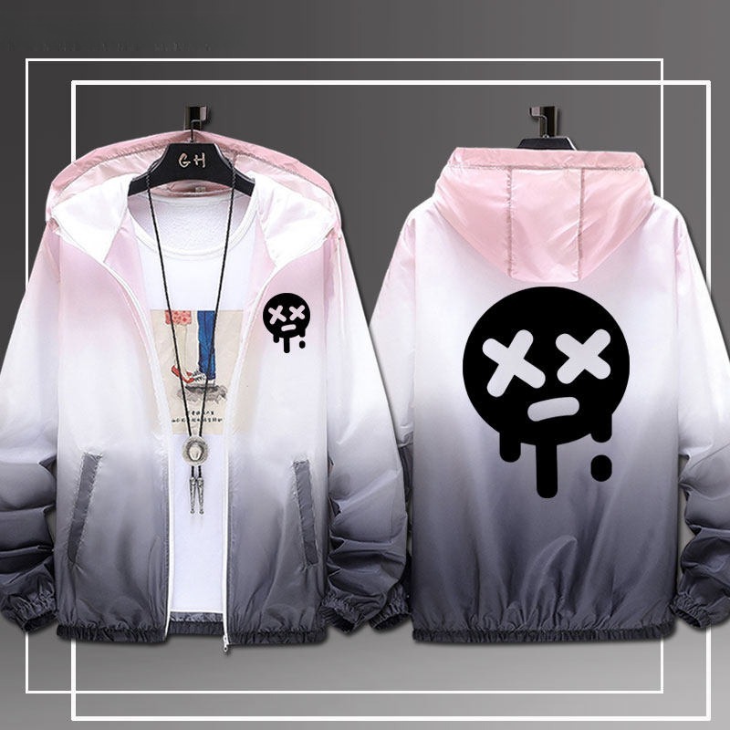 荒野亂鬥 輕薄透氣漸變防曬衣外套