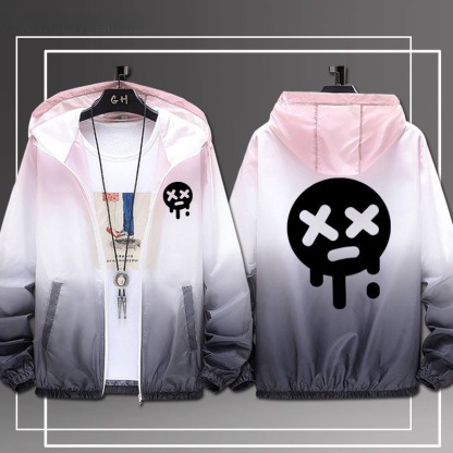 荒野亂鬥 輕薄透氣漸變防曬衣外套