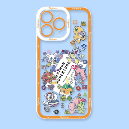 數碼寶貝天使眼透明防摔軟殼