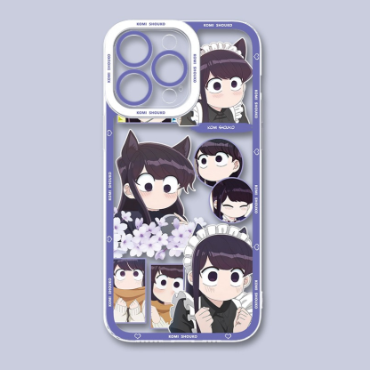 古見同學是溝通魯蛇天使眼透明防摔軟殼