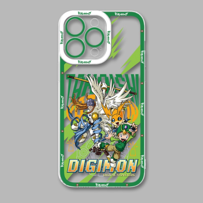 數碼寶貝天使眼透明防摔軟殼