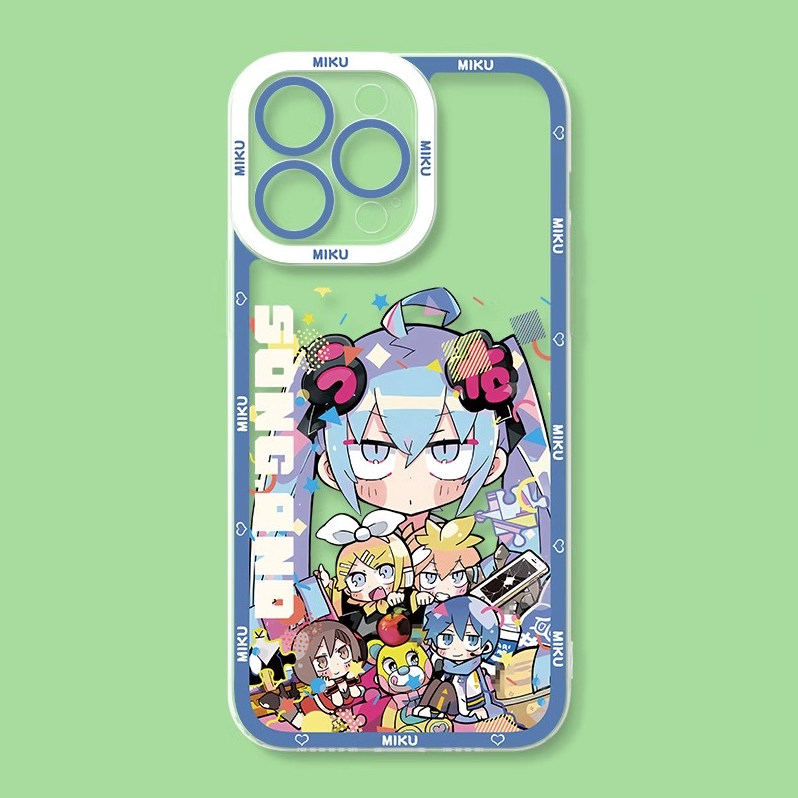 初音未來天使眼透明防摔軟殼