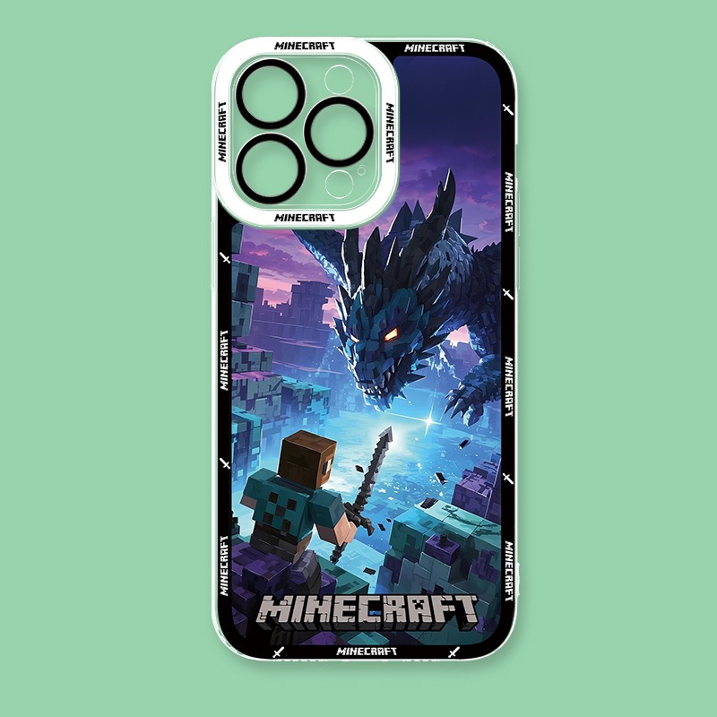 麥塊天使眼透明防摔軟殼