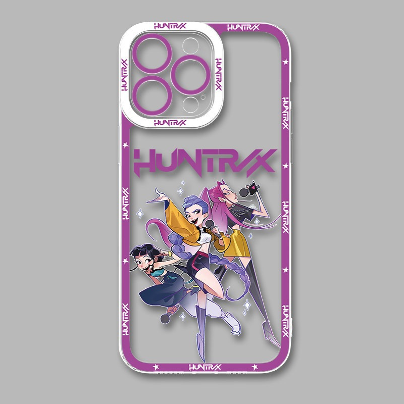 KPOP猎魔女团天使眼透明防摔軟殼