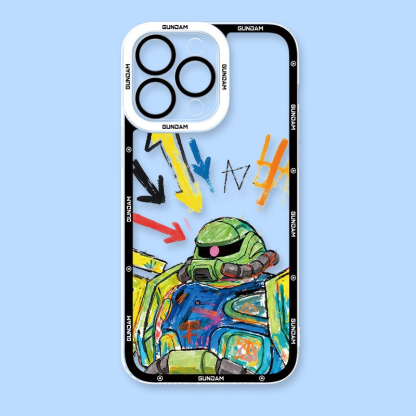 機動戰士鋼彈天使眼透明防摔軟殼