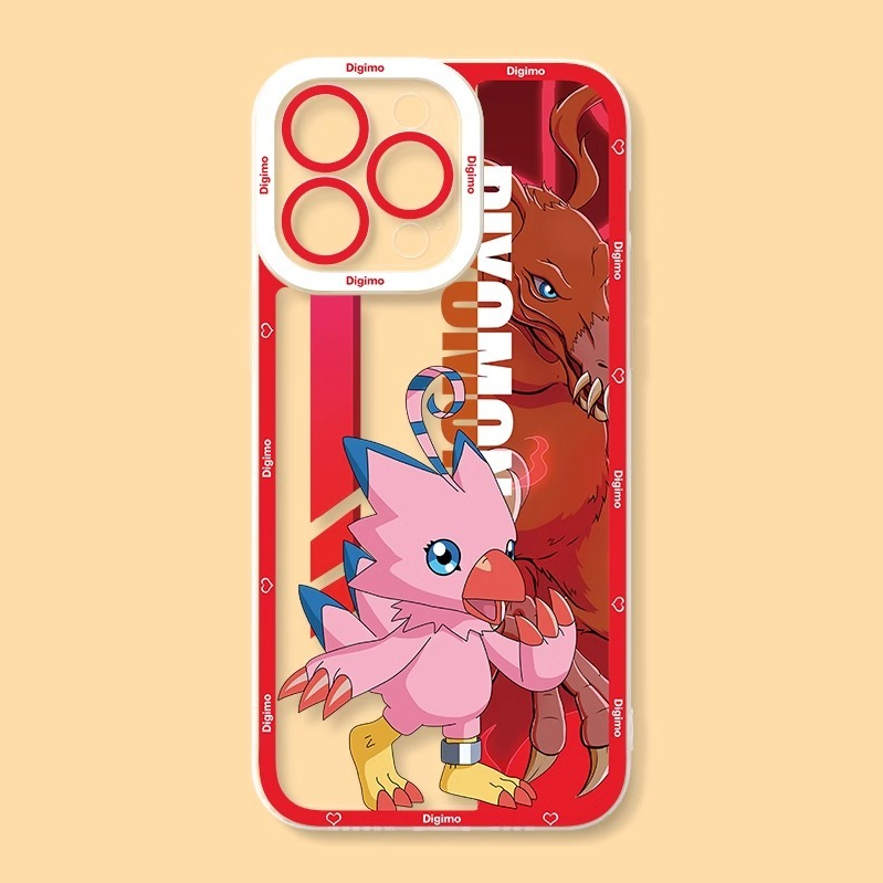 蘋果 系列數碼寶貝天使眼透明防摔軟殼