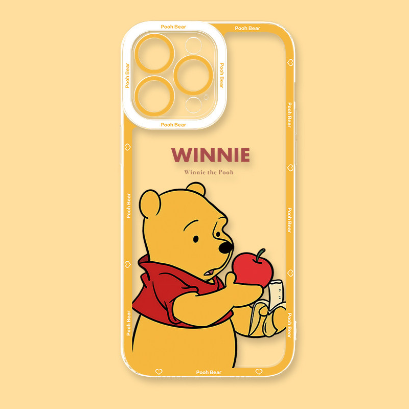 Pooh Bear小熊維尼 天使眼透明手機殼