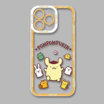 三麗鷗佈丁狗天使眼透明手機殼