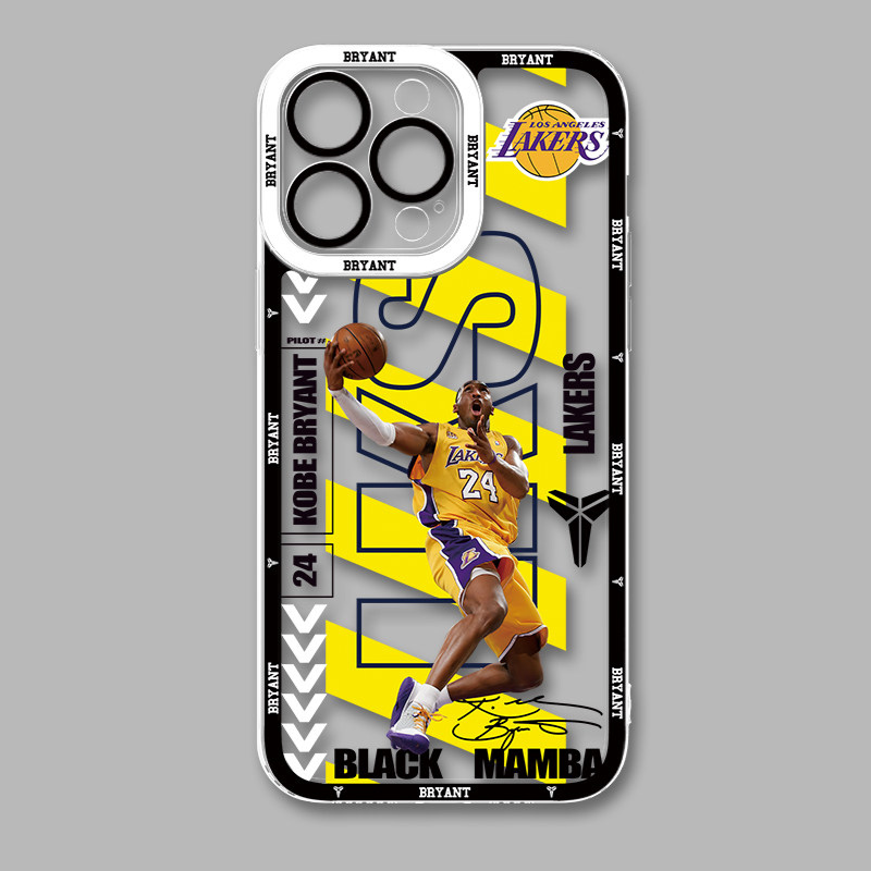 Kobe科比天使眼透明手機殼