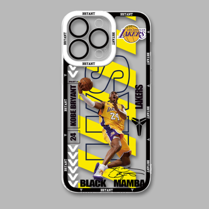 Kobe科比天使眼透明手機殼