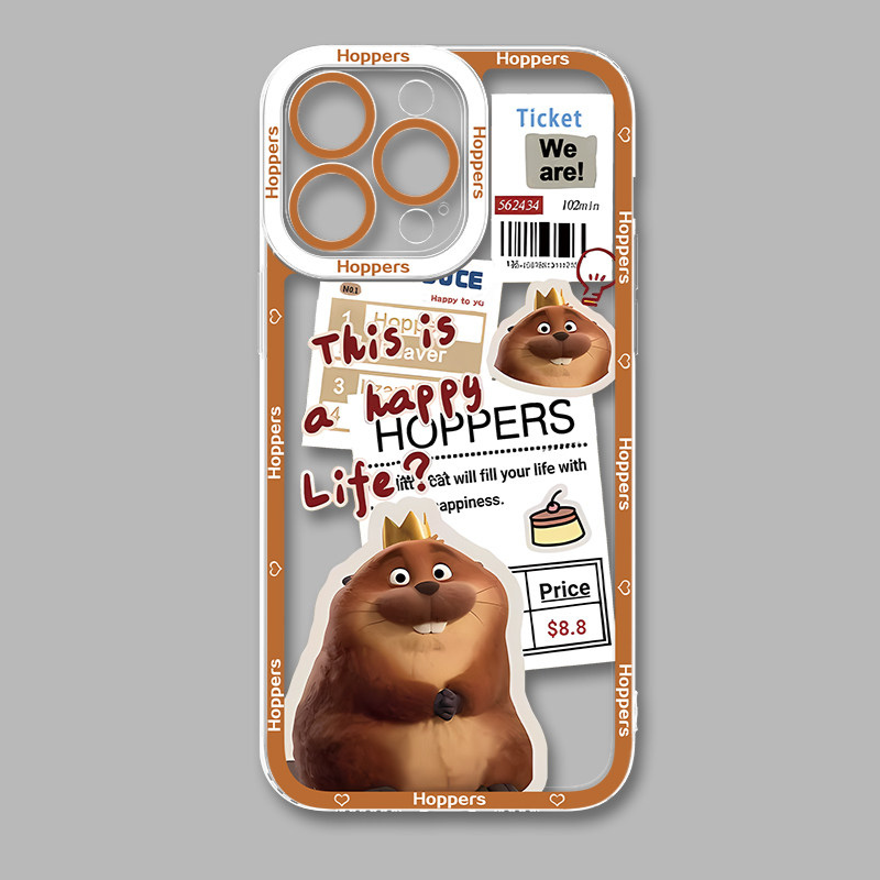 狸想世天使眼透明手機殼