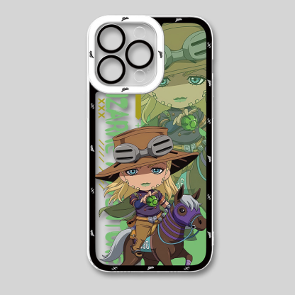 JOJO 的奇妙冒險 飆馬野郎 傑洛齊貝林天使眼透明手機殼