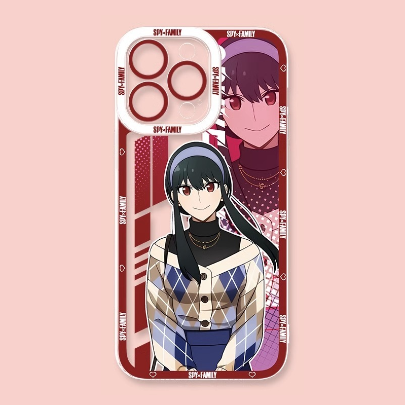 蘋果 系列間諜家家酒天使眼透明防摔軟殼