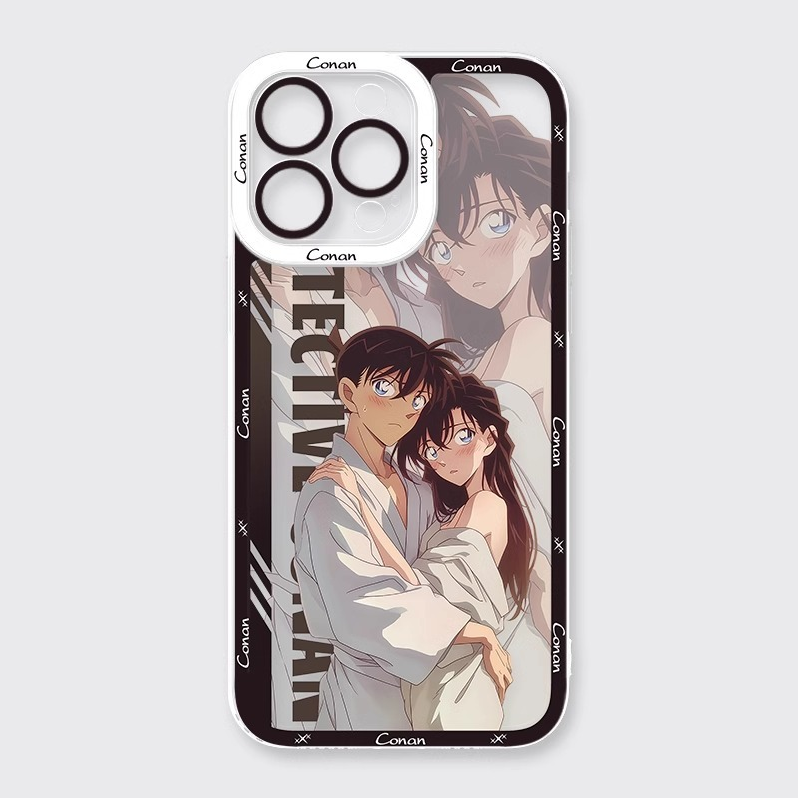 蘋果 系列名偵探柯南天使眼透明防摔軟殼